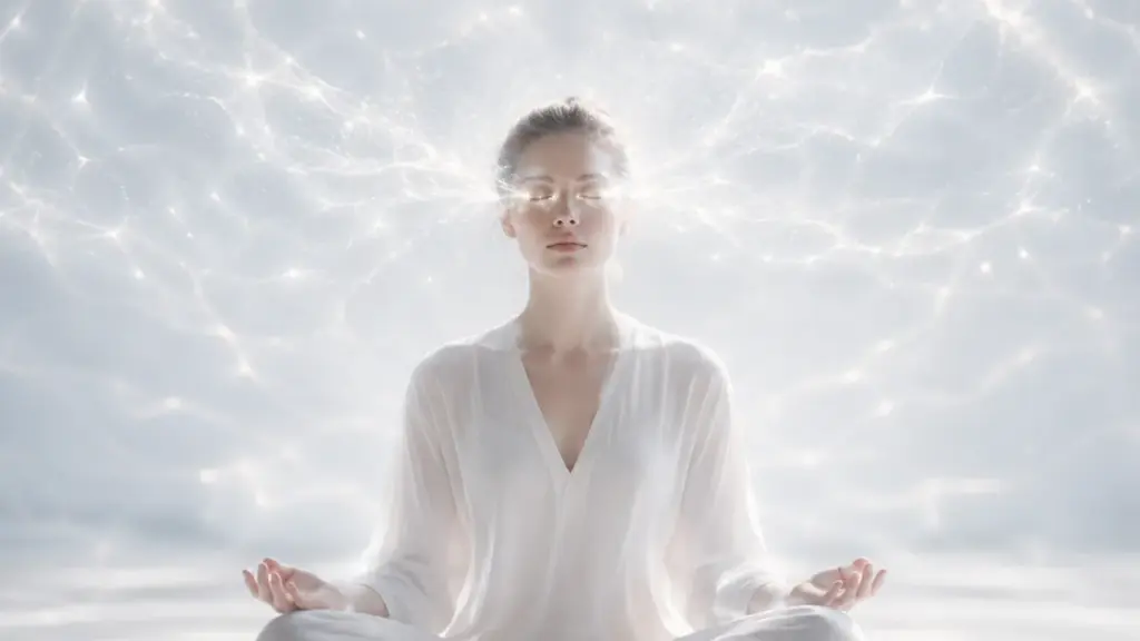 Inner visual field used as the focus object in concentration meditation
