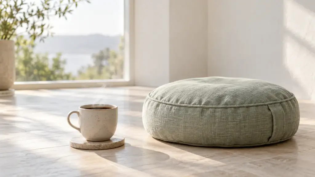 Caffeine and meditation supporting focused-attention practice