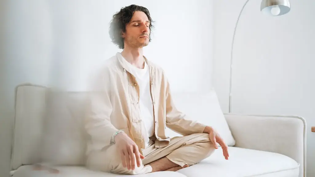 Open monitoring meditation practised with relaxed, inclusive awareness