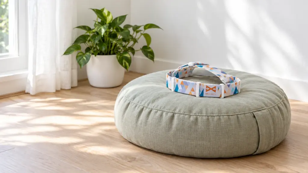 Setting up a dedicated space for a daily meditation routine
